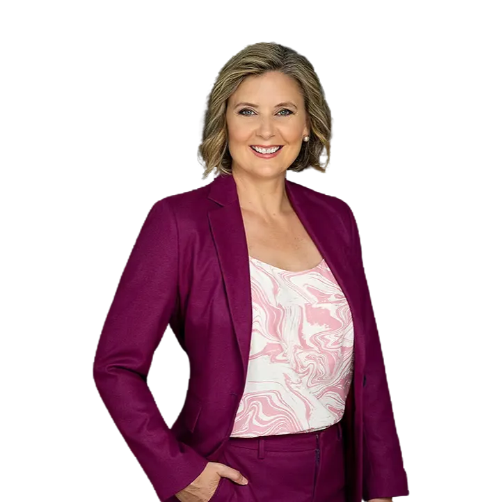 woman-in-magenta-suit-portrait